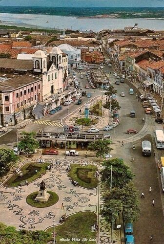 Largo do Carmo década de 1970 - São Luís - MA