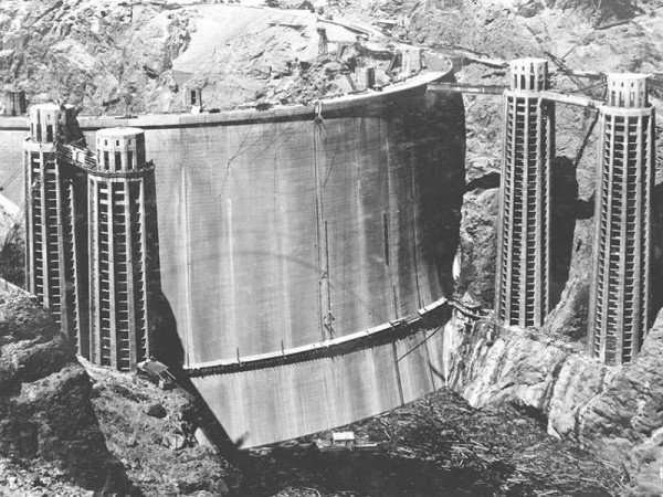 Construção da Represa Hoover 1936