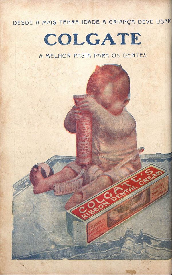 Pasta de Dente Colgate - Revista Fon Fon 7-1-1922
